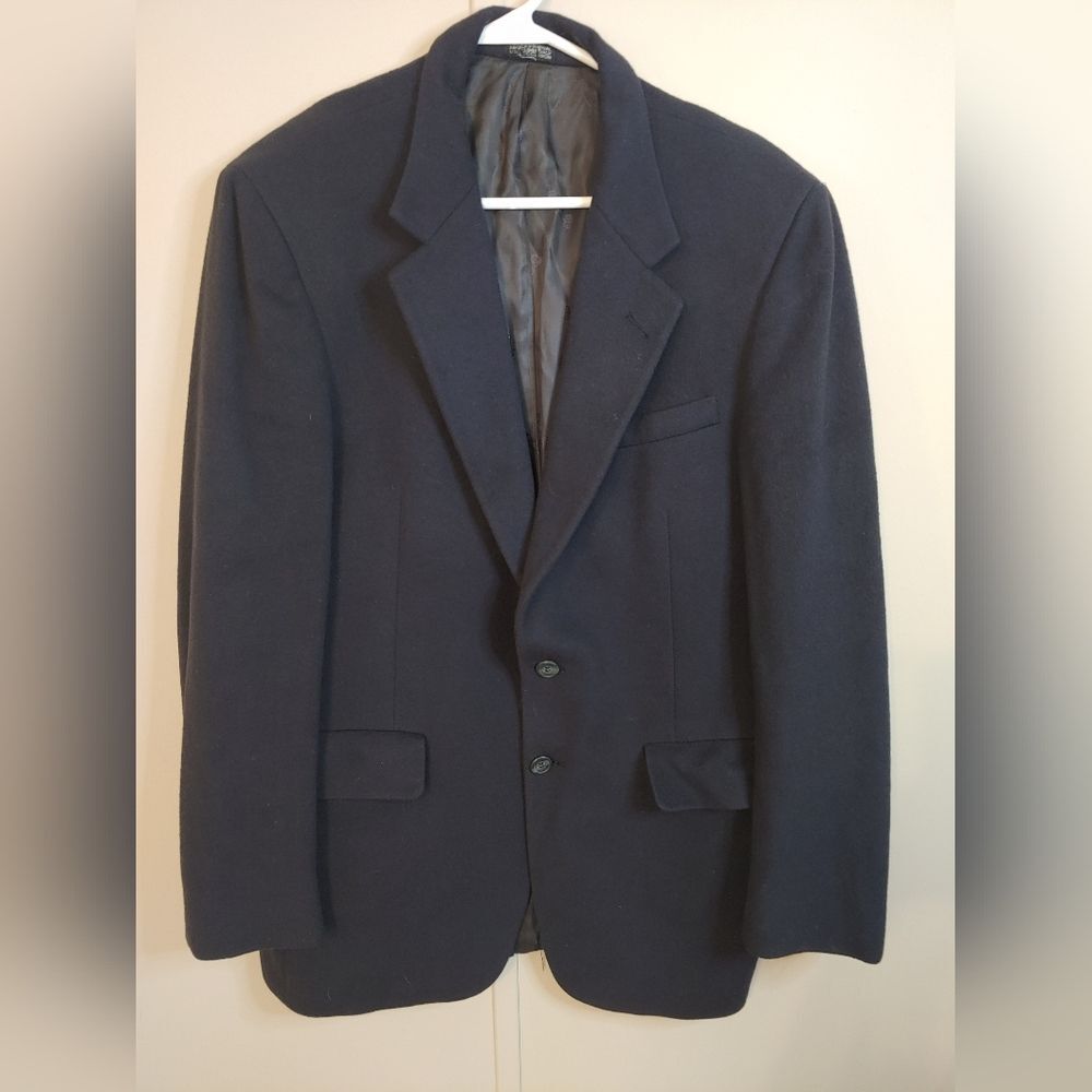 Christian Brooks Cashmere 2 Button Blazer